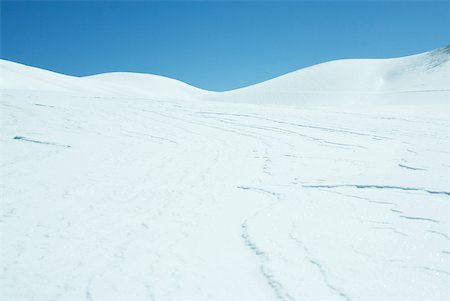 snow texture - Snow-covered mountainous landscape Stock Photo - Premium Royalty-Free, Code: 633-01574403