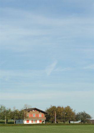 Switzerland, farmhouse Foto de stock - Sin royalties Premium, Código: 633-01572534