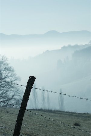 Misty mountain landscape Stock Photo - Premium Royalty-Free, Code: 633-01573385