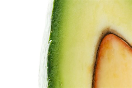 Avocado, cross-section, close-up Stock Photo - Premium Royalty-Free, Code: 633-02231644