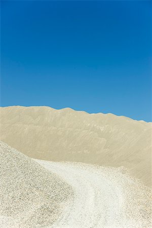 Gravel road in quarry Stock Photo - Premium Royalty-Free, Code: 633-02417652