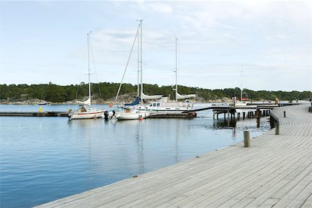 Voiliers dans le port de plaisance Photographie de stock - Premium Libres de Droits, Code: 633-02645391