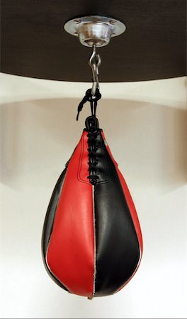 Punching bag Foto de stock - Sin royalties Premium, Código: 644-01436731