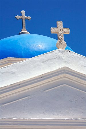 simsearch:700-00590748,k - Closeup of church dome with crosses Foto de stock - Sin royalties Premium, Código: 644-01437717
