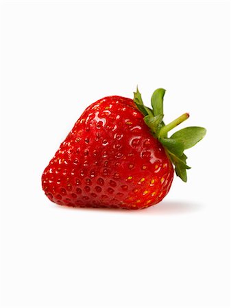 fresa - Close up of strawberry Foto de stock - Sin royalties Premium, Código: 649-05800945