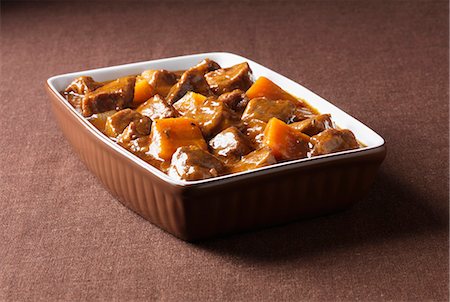 Close up of beef casserole with carrots Stock Photo - Premium Royalty-Free, Code: 649-06001268