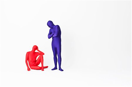 soupçon (suspicion) - Couple en arguant des justaucorps Photographie de stock - Premium Libres de Droits, Code: 649-06041673