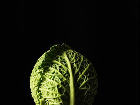 savoy cabbage - Close up of head of cabbage Stock Photo - Premium Royalty-Free, Code: 649-06400578