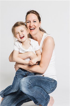 similar - Mother and daughter smiling together Stock Photo - Premium Royalty-Free, Code: 649-06432757