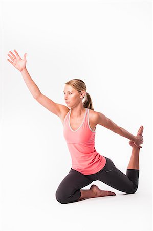 silo - Woman practicing yoga Stockbilder - Premium RF Lizenzfrei, Bildnummer: 649-06489680