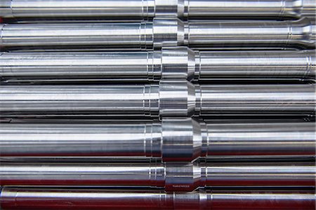 Close up of metal pipes Foto de stock - Sin royalties Premium, Código: 649-06622949