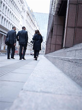 partner (activity) - Business people walking on city street Stock Photo - Premium Royalty-Free, Code: 649-06716621