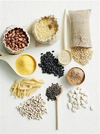 perfect balance - Selection of beans and pulses Stock Photo - Premium Royalty-Free, Code: 649-06812208