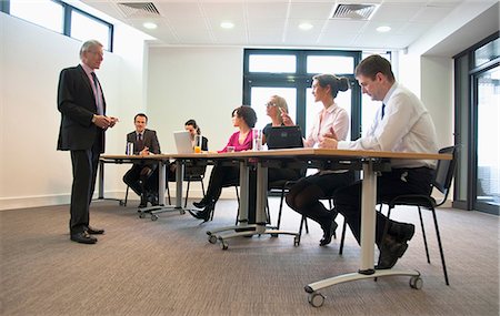 simsearch:649-06829703,k - Office colleagues meeting in conference room Stock Photo - Premium Royalty-Free, Code: 649-06829679