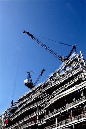 Buildings under construction in London, England Foto de stock - Sin royalties Premium, Código: 649-06844537