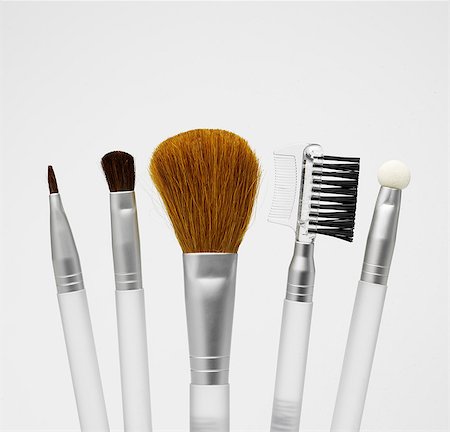 Make up brushes Stock Photo - Premium Royalty-Free, Code: 649-07064993