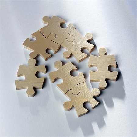 rätselspiel - Jigsaw puzzle pieces Stockbilder - Premium RF Lizenzfrei, Bildnummer: 649-07065088