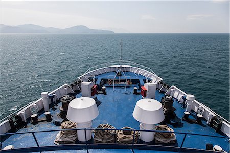 View from ferry toward Elba Island, Italy Stock Photo - Premium Royalty-Free, Code: 649-07063398