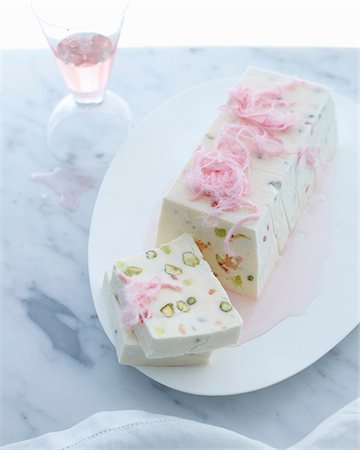 Moroccan terrine with pistachio and turkish delight Stock Photo - Premium Royalty-Free, Code: 649-07118269