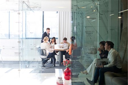 Meetings in architects office Stock Photo - Premium Royalty-Free, Code: 649-07238410