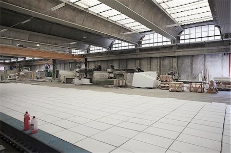 flooring - Marble slabs in factory Stock Photo - Premium Royalty-Free, Code: 649-07238747