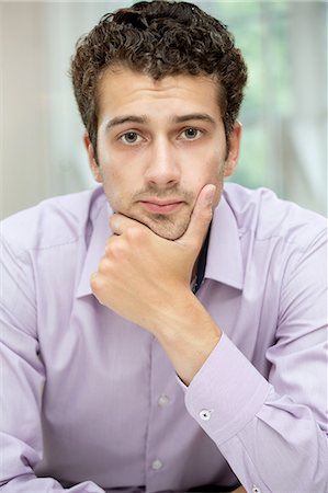 Portrait of young man Stock Photo - Premium Royalty-Free, Code: 649-07238912
