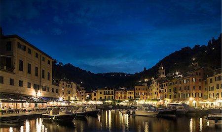 simsearch:649-07585627,k - Portofino, Genova, Liguria, Italy at dusk Stock Photo - Premium Royalty-Free, Code: 649-07585625