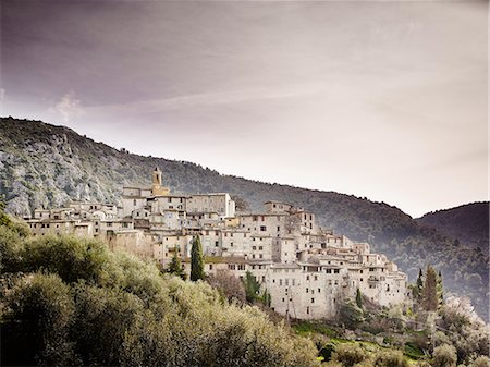 france villages photography - Peillon, Alpes Maritimes, France Stock Photo - Premium Royalty-Free, Code: 649-07585787