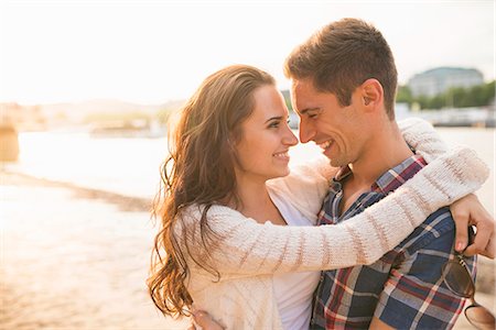 Young couple hugging Stock Photo - Premium Royalty-Free, Code: 649-07803835