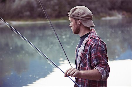 simsearch:649-08924660,k - Young fisherman fishing in lake, Premosello, Verbania, Piemonte, Italy Foto de stock - Sin royalties Premium, Código: 649-07905334
