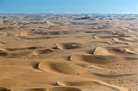 simsearch:649-07905422,k - Aerial view of sand dunes, Namib Desert, Namibia Stock Photo - Premium Royalty-Free, Code: 649-07905395