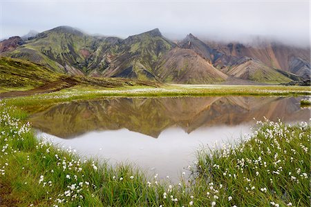 Landmannalaugar, Highlands of Iceland Photographie de stock - Premium Libres de Droits, Code: 649-08085935