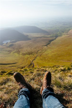 simsearch:649-08085941,k - View from Pen y Fan, Brecon Beacons, Powys, Wales, UK Photographie de stock - Premium Libres de Droits, Code: 649-08180191