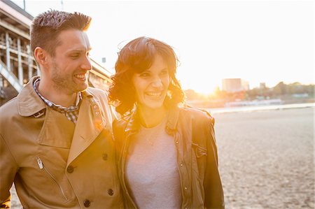 Mid adult couple smiling Stock Photo - Premium Royalty-Free, Code: 649-08328611