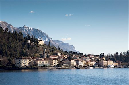 Traditional lakeside town, Lake Como, Italy Stock Photo - Premium Royalty-Free, Code: 649-08480365