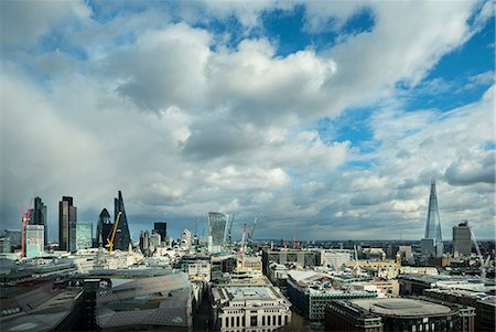 City of London skyline, London, UK Foto de stock - Royalty Free Premium, Número: 649-08543599