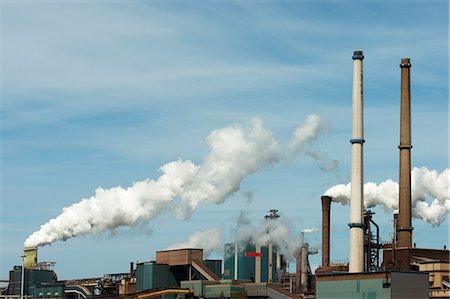 simsearch:649-08561987,k - Steelwork chimneys , IJmuiden, Netherlands Stock Photo - Premium Royalty-Free, Code: 649-08565211