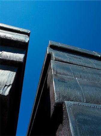 simsearch:649-08561987,k - Steel billets against blue sky Stock Photo - Premium Royalty-Free, Code: 649-08560850