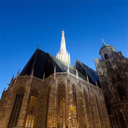 St Stephen's Cathedral, Vienna, Austria Photographie de stock - Premium Libres de Droits, Code: 649-08562046