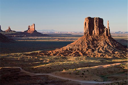 Monument Valley, Utah, USA Foto de stock - Sin royalties Premium, Código: 649-08562069