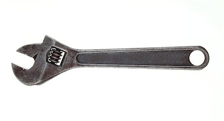 Adjustable spanner Stock Photo - Premium Royalty-Free, Code: 649-08563609