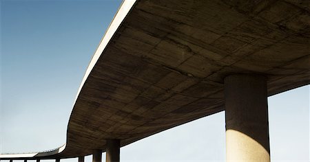 support (structure) - Highway flyover Stock Photo - Premium Royalty-Free, Code: 649-08563915