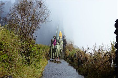 raincoat hood - Group of tourists on footbridge, Victoria Falls, Zambia, Africa Stock Photo - Premium Royalty-Free, Code: 649-08563937