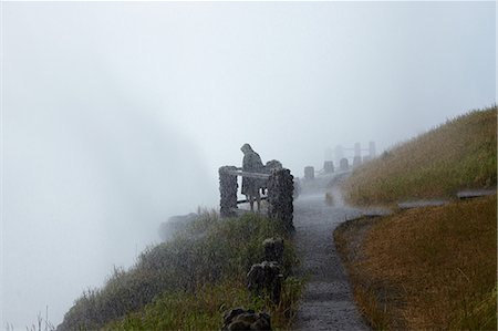 raincoat hood - Woman overlooking Victoria Falls, Zambia, Africa Stock Photo - Premium Royalty-Free, Code: 649-08563938