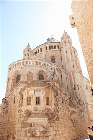 Domition Abbey, Old City, Jerusalem, Israel Fotografie stock - Premium Royalty-Free, Codice: 649-08632555