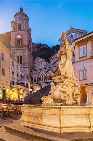 duomo di amalfi - Amalfi Cathedral, Amalfi, Campania, Italy Stockbilder - Premium RF Lizenzfrei, Bildnummer: 649-08632758