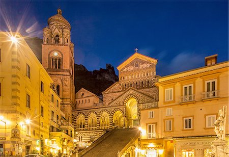 duomo di amalfi - Amalfi Cathedral, Amalfi, Campania, Italy Stockbilder - Premium RF Lizenzfrei, Bildnummer: 649-08632759
