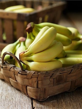 simsearch:649-08745154,k - Fresh organic fruit, baby bananas Stock Photo - Premium Royalty-Free, Code: 649-08745146