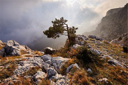 simsearch:649-08085937,k - View of storm clouds from Ai-Petri Mountain, Crimea, Ukraine Stockbilder - Premium RF Lizenzfrei, Bildnummer: 649-08766272