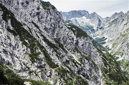 Höllental, Zugspitze, Garmisch-Partenkirchen, Bavaria, Germany Stock Photo - Premium Royalty-Free, Code: 649-08824209